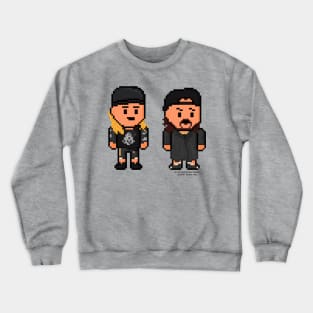 Crave Not These Things in 1995 Pixel Jay and Silent Bob Crewneck Sweatshirt